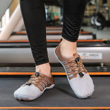 NEW Retails $46, Asifn Water Shoes Beach Hiking Barefoot Aqua Sneakers Quick-Dry for Men Women Outdoor Trekking Walking Climbing, Brown, Sz 44, Fits Men 10/Women Sz 11