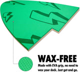 NEW Retails $110+, Obcursco Skimboard 41 Inches, Wooden Skim Board with EVA Grip Pad, Skim Boards for Beach Skimboards for Beginners to Intermediate, Including Skimboard Bag, Green