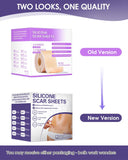 NEW Silicone Scar Sheets, Silicone Scar Tape, Non-Irritating Scar Removal Strips for Surgical Scars, Keloid, C-Section, Tummy Tuck, EXP: 11/11/2028