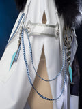 NEW Cosfun Fatui Cloak Genshin Impact Fatui Harbinger Cloak The Doctor Dottore Cosplay Cape One Size, Amazing Detail!