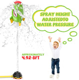 NEW Skirfy Water Rocket Launcher for Kids Toys, Summer Water Sprinkler for Kids, Outdoor Water Toy Backyard Lawn Birthday Gift for Young Kids