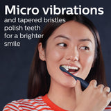 NEW PHILIPS One By Sonicare Battery Toothbrush, Midnight, Hy1100/04, 1 Count