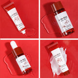 NEW Sealed AHA BHA Salicylic Acid Niacinamide 4-in-1 Skincare Gift Set with Facial Cleanser, Facial Toner, Facial Serum, Facial Cream Rich in Salicylic Acid Niacinamide Oil Balancing & Sensitive Skin Care, BB: 12/27