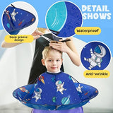 NEW Boys Hair Cutting Cap Professional Kids Haircut Cap Waterproof Toddler Barber Cape