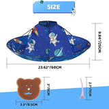 NEW Boys Hair Cutting Cap Professional Kids Haircut Cap Waterproof Toddler Barber Cape