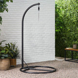 NEW Retails $120 JvFun Hanging Hammock/Egg Chair Stand for Indoor Outdoor, Heavy Duty 330 Pound Weight Capacity