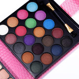 NEW (Pink) - All in One Makeup Kit - 20 Eyeshadow, 6 Lip Glosses, 3 Blushers, 2 Powder, 1 Concealer, 1 Mirror, 1 Brush, Make Up Gift Set for Teen Girls, Beginners And Pros