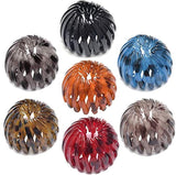 NEW Bird's Nest Hair Bands (7pcs) These coils stretch easily and generously to hold up all of your hair in a ponytail, messy bun or braid with ease