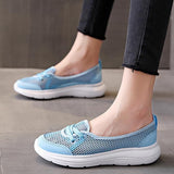 NEW Orthopedic Shoes for Women Casual Shoes Fashionable Mesh Hollowed Out Breathable Comfortable Flat Bottomed Non, Sz 7