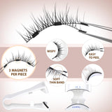 NEW Magna Magnetic Eyelashes without Eyeliner Magnetic Lashes Natural Look Reusable Magnetic Eyelashes Kit with Applicator, Wispy False Eyelashes No Glue or Liner Needed