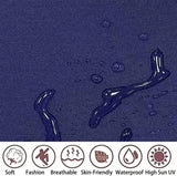 NEW TESICA Waterproof Overstuffed Patio Furniture Cushions for Wicker Chair Deep Red, 41 x 20 Inch, Includes 1