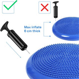 NEW SIX7FIT Balance Pad, Pad for Fitness, Rehabilitation, Anti-Burst Seat Cushion, Balance Board, Balance Cushion, Wobble Board, Back Training and Orthopaedic Seat