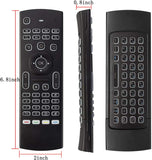 NEW ProChosen 2.4G Backlit Air Mouse Remote, Wireless Keyboard and Infrared Learning for Kodi Android TV Box, Smart TV, PC, HTPC, Windows, Mac OS, Linux