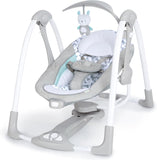 NEW Ingenuity ConvertMe Swing-2-Seat - Raylan - Battery-Saving Portable Swing