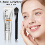 NEW Sealed Perfection Eye Tightener with Brush-Instant Temporary Eye Tightener Cream for Reducing Under-Eyes Bags,Wrinkles & Puffiness, Hydrating Moisturizer with Easy-Wear Formula, Long-Lasting Matte Finish, BB: 09/28