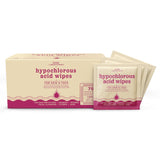 NEW Sealed, BASE LABORATORIES Hypochlorous Acid Wipes for Face & Skin - Facial Cleansing and Daily Skin Repair Hypochlorous Acid Wipes - for Sensitive Skin, Redness, Irritations, Eczema - 75 Wipes, BB: 09/27