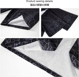 NEW Traditional Kimono Set, Japanese Style Kimono Streetwear Two-Piece Suit, Japan Harajuku Cardigan Open Front Coat Nightdress Bathrobe Sleepwear for Men, Sz M