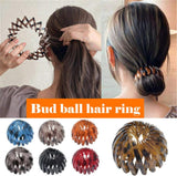 NEW Bird's Nest Hair Bands (7pcs) These coils stretch easily and generously to hold up all of your hair in a ponytail, messy bun or braid with ease