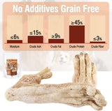 NEW Freeze Dried Dog Treats, All Natural Dog Chews, Single Ingredient Dehydrated Rabbit Feet for Dogs High Protein Training Snack for Small Medium Large Dogs (1.76oz), BB: 06/27