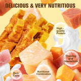 NEW Chicken - Wrapped Cheese Sticks for Dogs - PureNature, Creamy Flavor Protein, Ideal for Training and Interaction, Dog Treats
