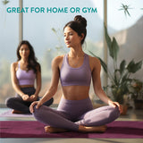 NEW Retails $45, Navaris Foldable Yoga Mat for Travel - 1/16" (1.5mm) Thick Exercise Mat for Pilates, Workout, Gym, Fitness - Non-Slip Folding Portable Mat