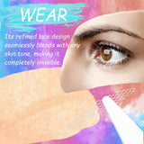 NEW Cuticuter 240Pieces Double Eyelid Tape, Invisible Lace Eyelid Lifter Strips, Natural Fiber Waterproof Eye Lid Contour Stickers for Droopy Lids, Hooded Eyes