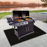 NEW EJPTOYS Yegbong-Outdoor Heat Resistant Fiberglass Fire Pit Mat, Under Grill Fire Pit Mat, BBQ Mat Fire Pit Mat, Fire Mat Deck Protection, Suitable for Outdoor Deck, Grass, Patio, Ground. (39inx60in), Retails $50