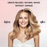 NEW Heatless Hair Curler, Heatless Curls Overnight Blowout Headband Rods, No Heat Velvet Jumbo Flexi Rods to Sleep in, Heatless Jumbo Flexi Soft Curling Rods for All Hair Types 4pcs brown