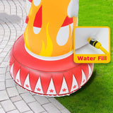 NEW Retails $60, Inflatable Rainbow Lion Sprinkler Backyard Arch, Giant Sprinkler for Kids Outdoor Play Water Toys Sprinkler for Boys Girls