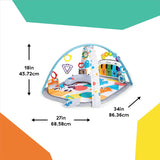 NEW Baby Einstein 4-in-1 Kickin' Tunes Music Activity Gym Play Mat, Retails $69+ Box has slight damage, contents are perfect!