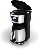 NEW BLACK+DECKER 12-Cup Thermal Coffeemaker, Black/Silver, CM2035B, Retails $184+