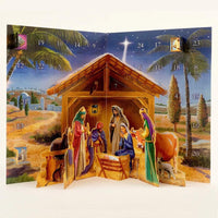 NEW Babalu 3D Pop-Up Starlight Nativity Advent Calendar, Retails $60+