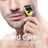 NEW Derma Microneedling Roller - 1.5mm - Microneedling Roller for Beard Growth, Scarring and Face Skin Rejuvenation - Facial Roller for Men and Women