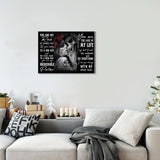 NEW Inspirational Wall Art Office Decor Motivational Wall Art Lovers Kiss Prints for Bedroom Black and White Canvas Wall Art for Living Room Bathroom Wall Decor 16" x 24"