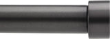 NEW Umbra-Cappa-Curtain-Rod,-Includes-2-Matching-Finials,-Brackets-&-Hardware,-36-to-66-Inches,-Black