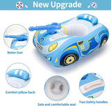 NEW IN BOX Swimbobo Toddler Pool Float with Seat Boat Inflatable Ride-on Airplane Pirates Sharks Car for Kids Outdoor Toys, Ages 3+