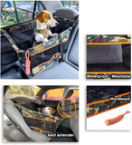 NEW DONANT Premium Dog Car Seat - Secure & Comfortable for Medium & Large Dogs, Cat-Friendly with Harness & Rope Toys, Easy to Install, Machine Washable
