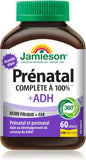 NEW Jamieson Prenatal 100% Complete Multivitamin + DHA, with Folic Acid and Iron, 60 Softgels. For Prenatal, Postnatal and Breastfeeding, Supports Baby's Developing Brain, Gluten-Free, One Per Day, BB: 05/26