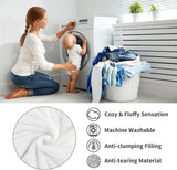 NEW Rosy White Checkerboard Throw Blanket Soft Cozy Plush Warm Fleece Blanket for Sofa Couch Bed 60"X50"