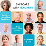 NEW Sealed, Face Moisturizer Retinol Cream, Anti Aging Neck Firming Cream, Collagen Day & Night Face Cream with Hyaluronic Acid for Women & Men, 1.85 Fl Oz, BB: 03/28