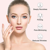 NEW Collagen Night Wrapping Mask Peel-Off Overnight Collagen Face Mask - Deeply Hydrates & Firming & Glowy - Reduce Sagging & Wrinkle For Glowing Skin 2.54 fl.oz with Mask Applicator
