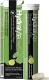 NEW HydraLyte Effervescent Electrolyte Tablets - Lemon Lime Flavoured, Pre-Workout and Post-Workout Hydration Solution to Enhance Performance and Maximize Recovery - Safe Hydration for All Ages (20 Count), BB: 12/26
