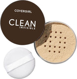NEW Distressed Package #115 Translucent Medium COVERGIRL Clean Invisible Loose Powder, EXP: 05/28