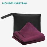 NEW Retails $45, Navaris Foldable Yoga Mat for Travel - 1/16" (1.5mm) Thick Exercise Mat for Pilates, Workout, Gym, Fitness - Non-Slip Folding Portable Mat