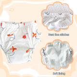 NEW Retails $54, Oosh Baby 6 Pack Training Pants Reusable, Waterproof, Absorbent Potty Training Underwear Fits Toddler Boys and Girls (Large) 26-39 Lbs