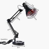 NEW Retails $95+ Infrared Physiotherapy Lamp 150 W, Infrared Lamp Heat Emitter for Home Use, relieves pain and fatigue in your neck, legs, arms, shoulders, back etc