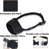 NEW Dog Muzzle for Medium Large Dogs, Adjustable Dog Muzzle to Prevent Biting Barking Chewing, Dog Muzzles with Breathable Mesh Allows Panting and Drinking, Sz L