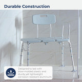 NEW Drive Medical Transfer Tub Bench, Knocked Down, Tool-free, 1 Each 1 count, Retails $133