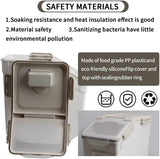 NEW Retails $80, 25 lb Flour Storage Container, 2 Pack 15kg Large Rice Containers with Wheels & Seal Lid, BPA Free Dog Cat Pet Food Bin with Measuring Cup & Scoop for Flour, Rice, Grain Sugar, Cereal - Gray