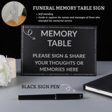 NEW Funeral Guest Book for Memorial Service Black Hardcover in Loving Memory Guestbook for The Celebration of Life Honoring Loved Ones, Funeral Guest Sign in Book with Memory Table Sign Pen (Cross Window)